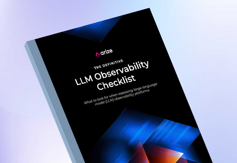 The Definitive LLM Observability Checklist